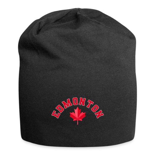 Edmonton with maple leaf - Jersey Beanie