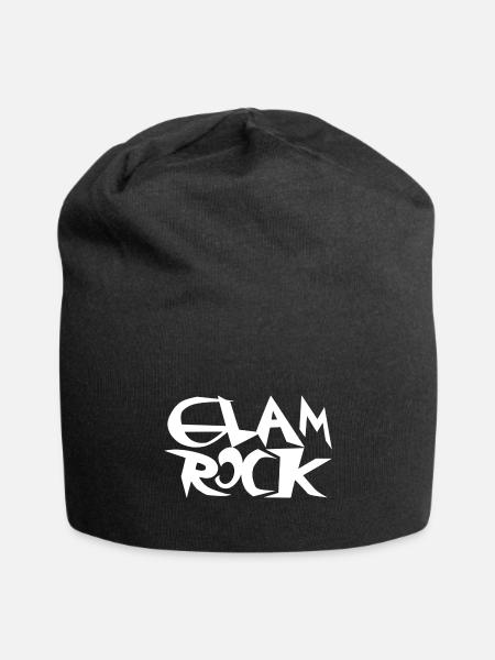 Glam Rock - Jersey Beanie - black