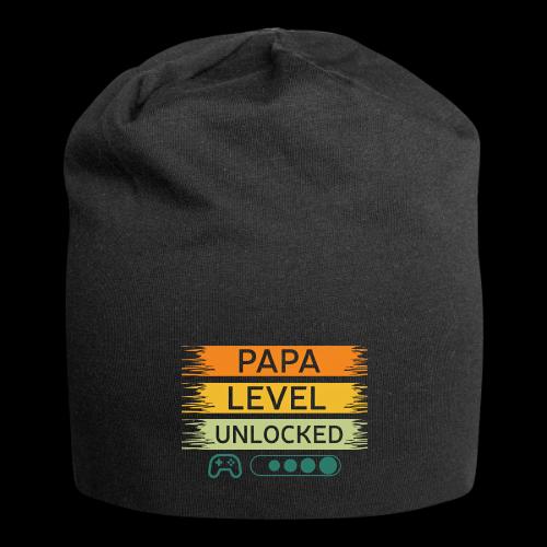 Papa Level Unlocked! - Jersey Beanie