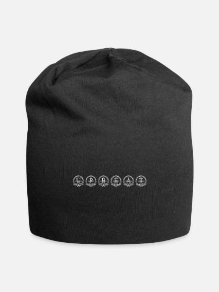 Upbeat - Jersey Beanie - black