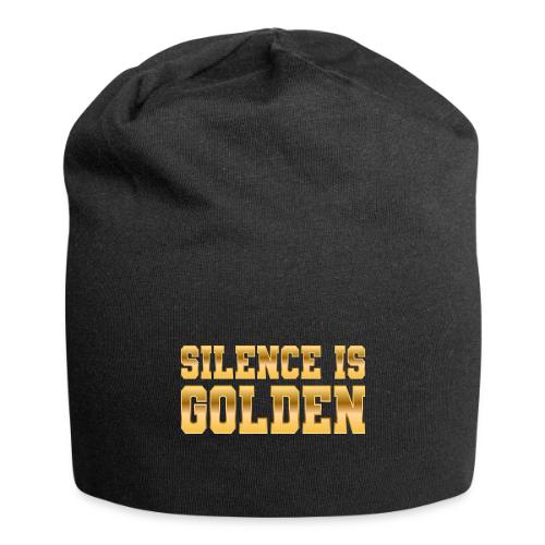 Silence is Golden - Jersey Beanie