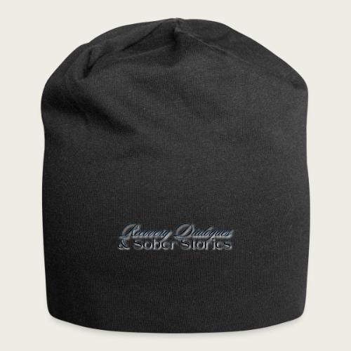 Recovery Dialogues and Sober Stories Official Logo - Jersey Beanie
