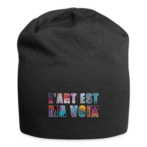 Art is my voice - Jersey Beanie
