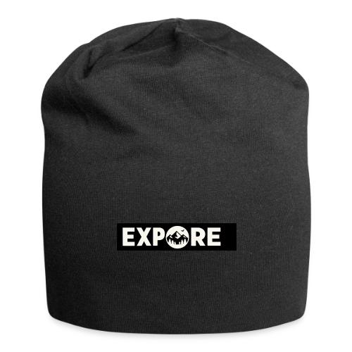 Adventure Oxygen Nature Mountain Forest Typography - Jersey Beanie