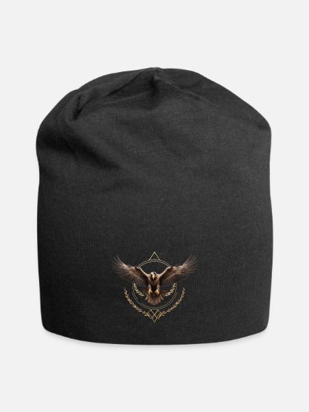 eagle - Jersey Beanie - black