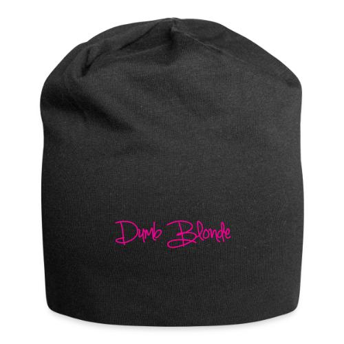 dumb blonde - Jersey Beanie