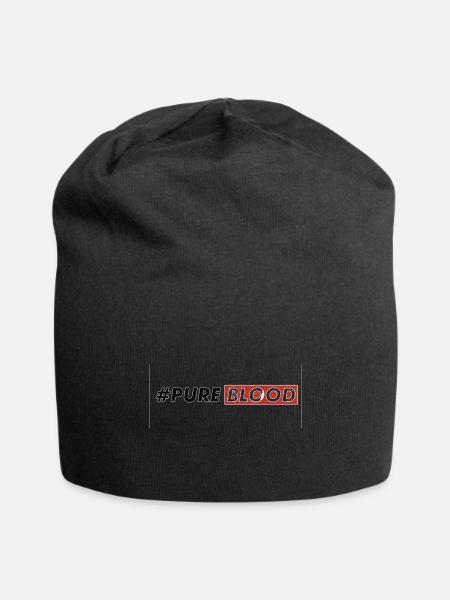 Pure Bloods - Jersey Beanie - black - Front