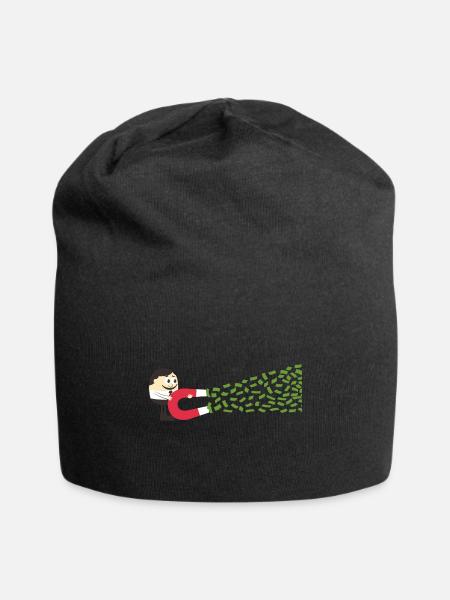 The money collector - Jersey Beanie - black - Front