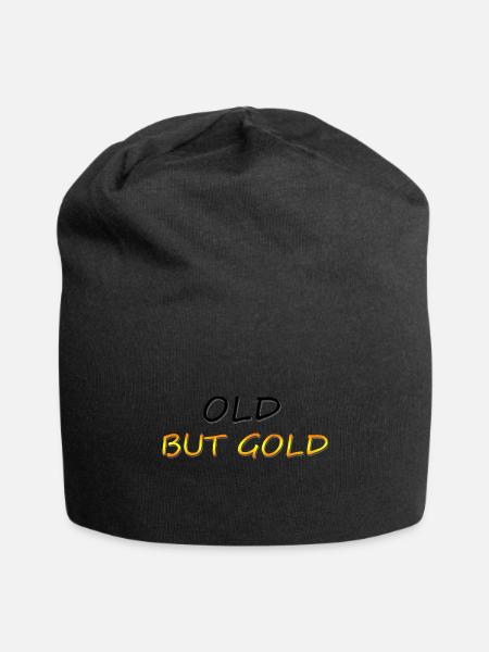 OLD BUT GOLD - Jersey Beanie - black