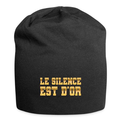 Le silence est d'or - Jersey Beanie