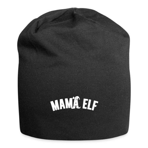 Mama Elf in White - Jersey Beanie