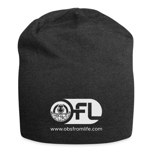 Observations from Life Logo with Web Address - Jersey Beanie
