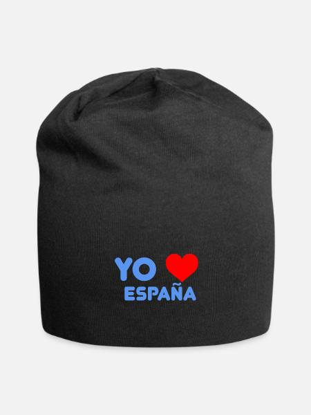 Yo Amo España - Jersey Beanie - black - Front