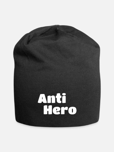 Anti Hero Name - Jersey Beanie - black