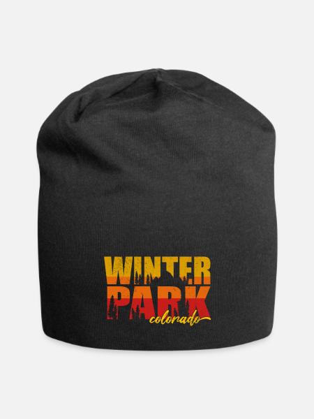 Winter Park - Jersey Beanie - black - Front