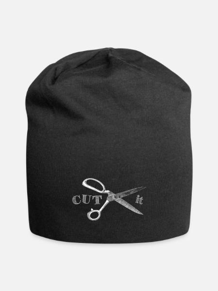Cut It - Jersey Beanie - black - Front