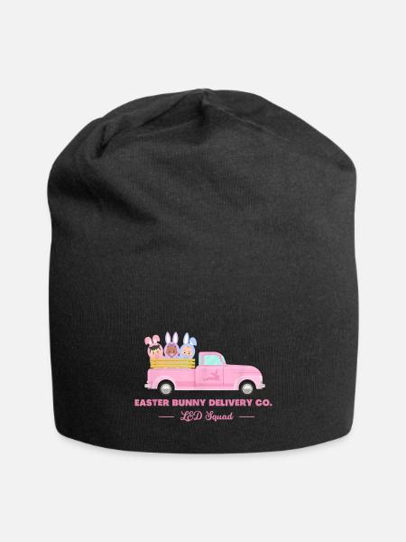 Easter Bunny Labor And Delivery Nurse Life Easter - Jersey Beanie - black