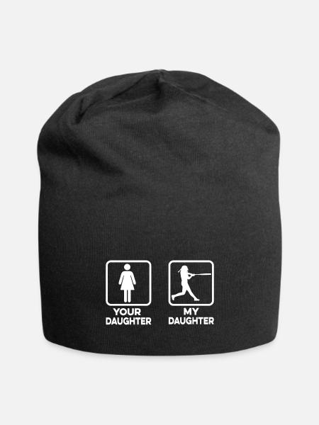 Your Daughter My Daughter - Jersey Beanie - black