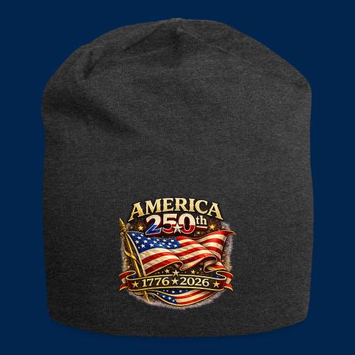 American Flag 250th Anniversary Design | USA - Jersey Beanie