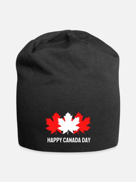 CANADA - Jersey Beanie - black - Front