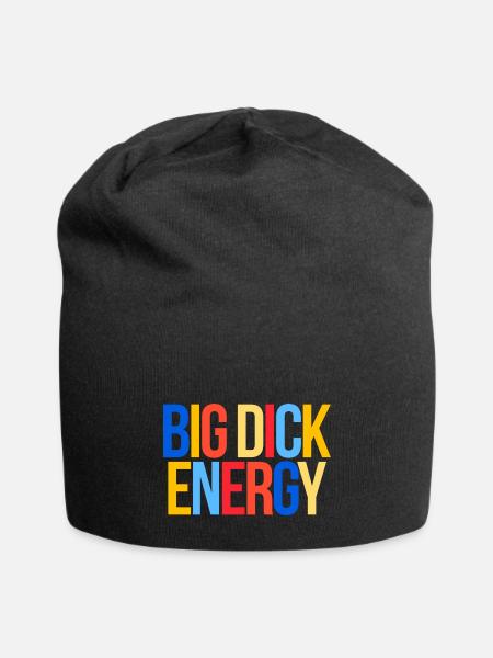 Big Dick Energy - Jersey Beanie - black - Front