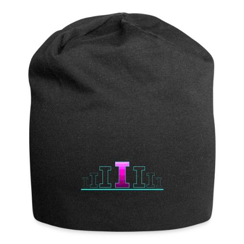 Letter I – Capital Varsity Alphabet Monogram - Jersey Beanie