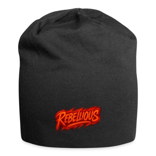 Rebellious Graffiti Neon Orange Streetwear T-Shirt - Jersey Beanie