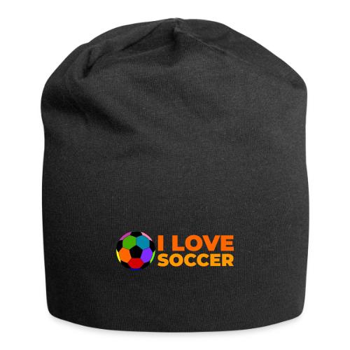 I Love Soccer - Jersey Beanie
