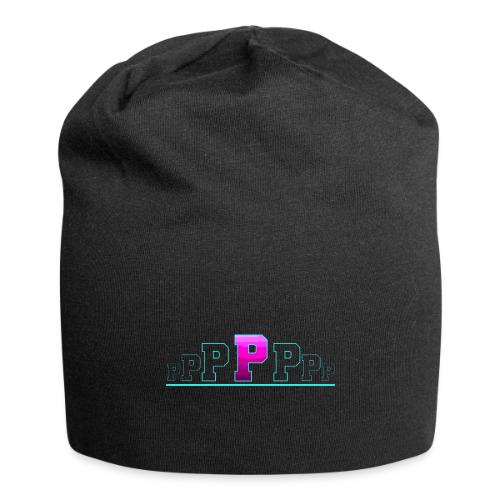 Letter P – Capital Varsity Alphabet Monogram - Jersey Beanie