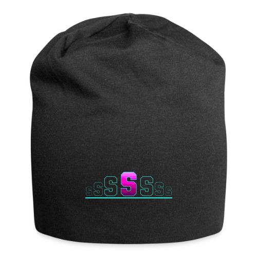 Letter S – Capital Varsity Alphabet Monogram - Jersey Beanie