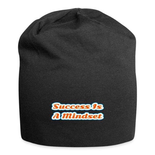 Success Is a Mindset — Motivational Glow Script - Jersey Beanie