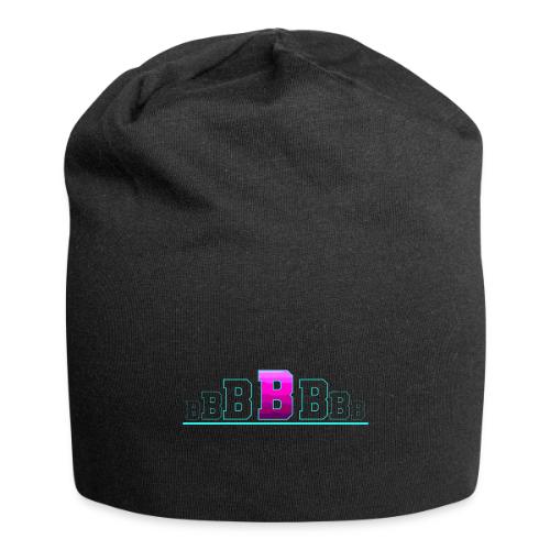 Letter B – Capital Varsity Alphabet Monogram - Jersey Beanie