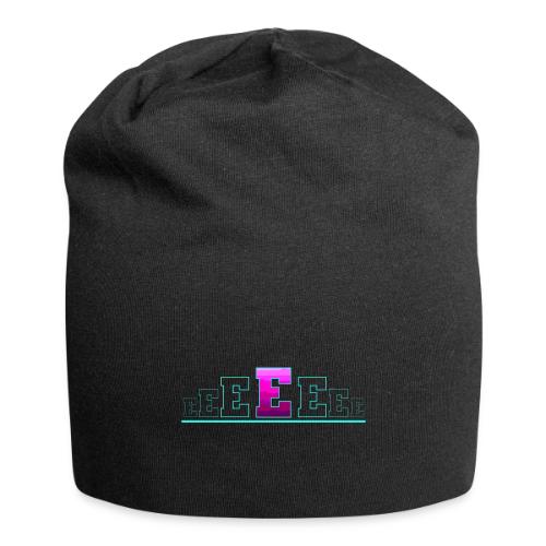 Letter E – Capital Varsity Alphabet Monogram - Jersey Beanie