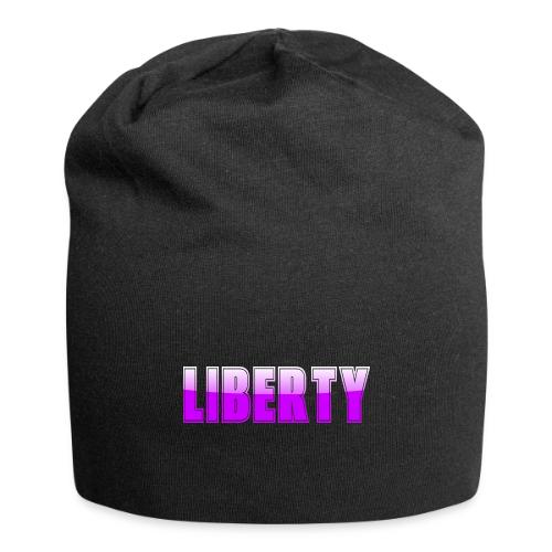 Liberty Typography Graphic Design - Jersey Beanie