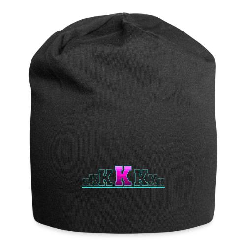 Letter K – Capital Varsity Alphabet Monogram - Jersey Beanie