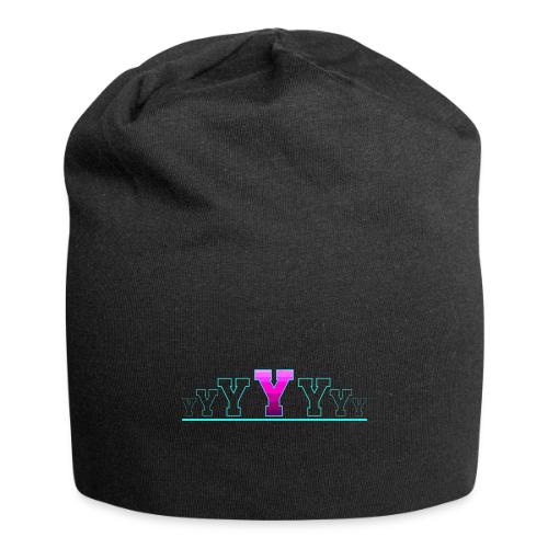 Letter Y – Capital Varsity Alphabet Monogram - Jersey Beanie