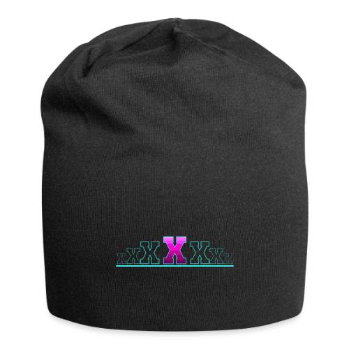 Letter X – Capital Varsity Alphabet Monogram - Jersey Beanie