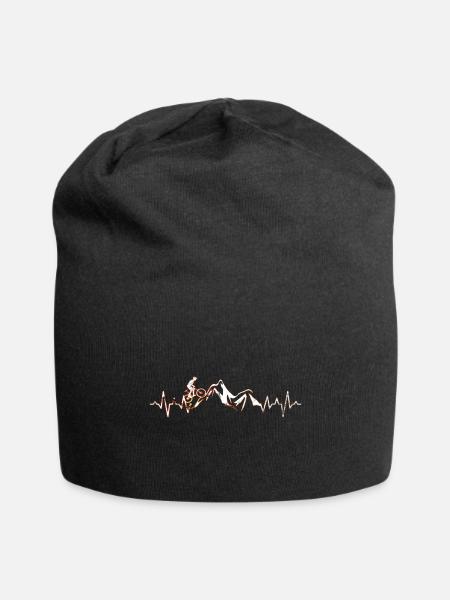 Mountain Ride Pulse - Jersey Beanie - black