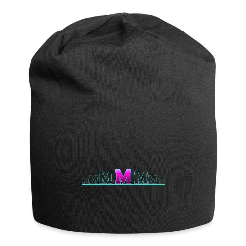 Letter M – Capital Varsity Alphabet Monogram - Jersey Beanie