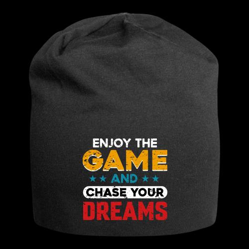 Enjoy The Game, Chase Your Dreams - Jersey Beanie