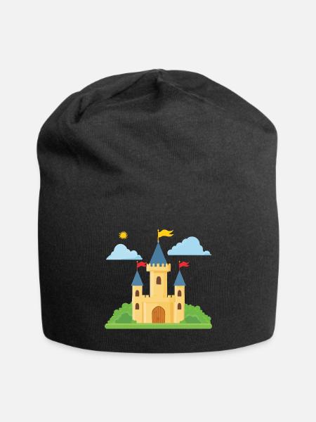 Knight's Castle - Jersey Beanie - black - Front