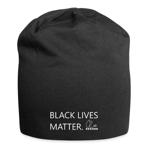 Black Lives Matter (white font) - Jersey Beanie