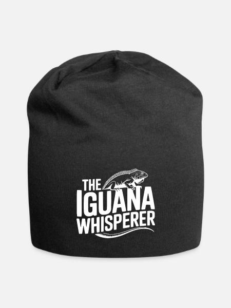 The Iguana Whisperer - Jersey Beanie - black - Front