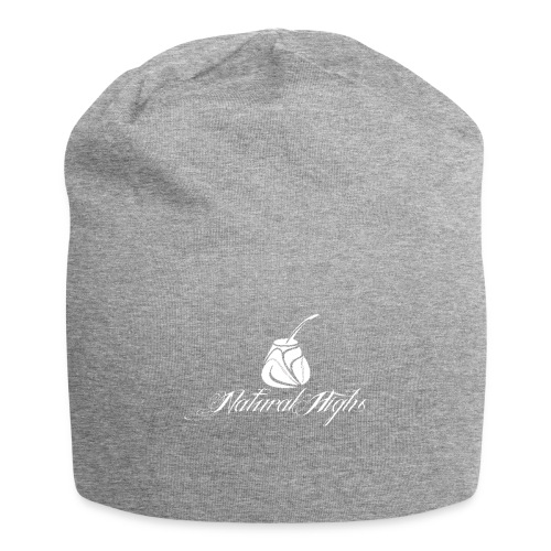Natural Highs Logo In White - Jersey Beanie