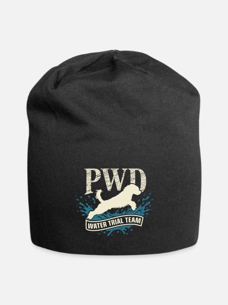 Portuguese Water Dog - Trial Team - Jersey Beanie - black - Front