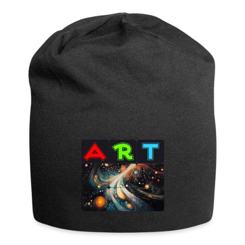 Swirls of Colorful Art - Jersey Beanie