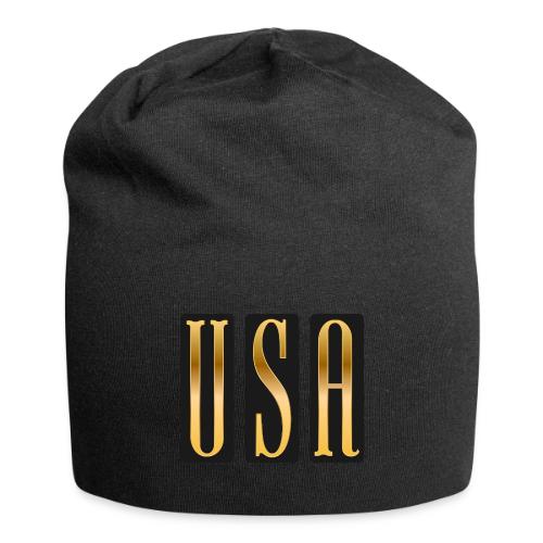 USA Gold Monolith - Jersey Beanie
