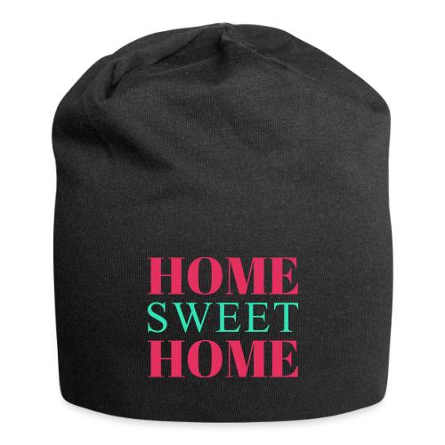 Home Sweet Home Typography Design - Jersey Beanie