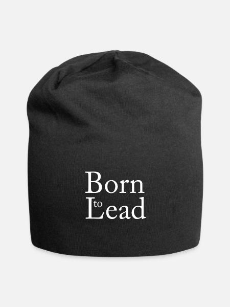 Born to Lead - Jersey Beanie - black - Front