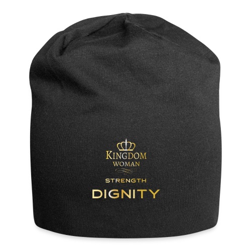 Kingdom Woman of strength and Dignity. - Jersey Beanie